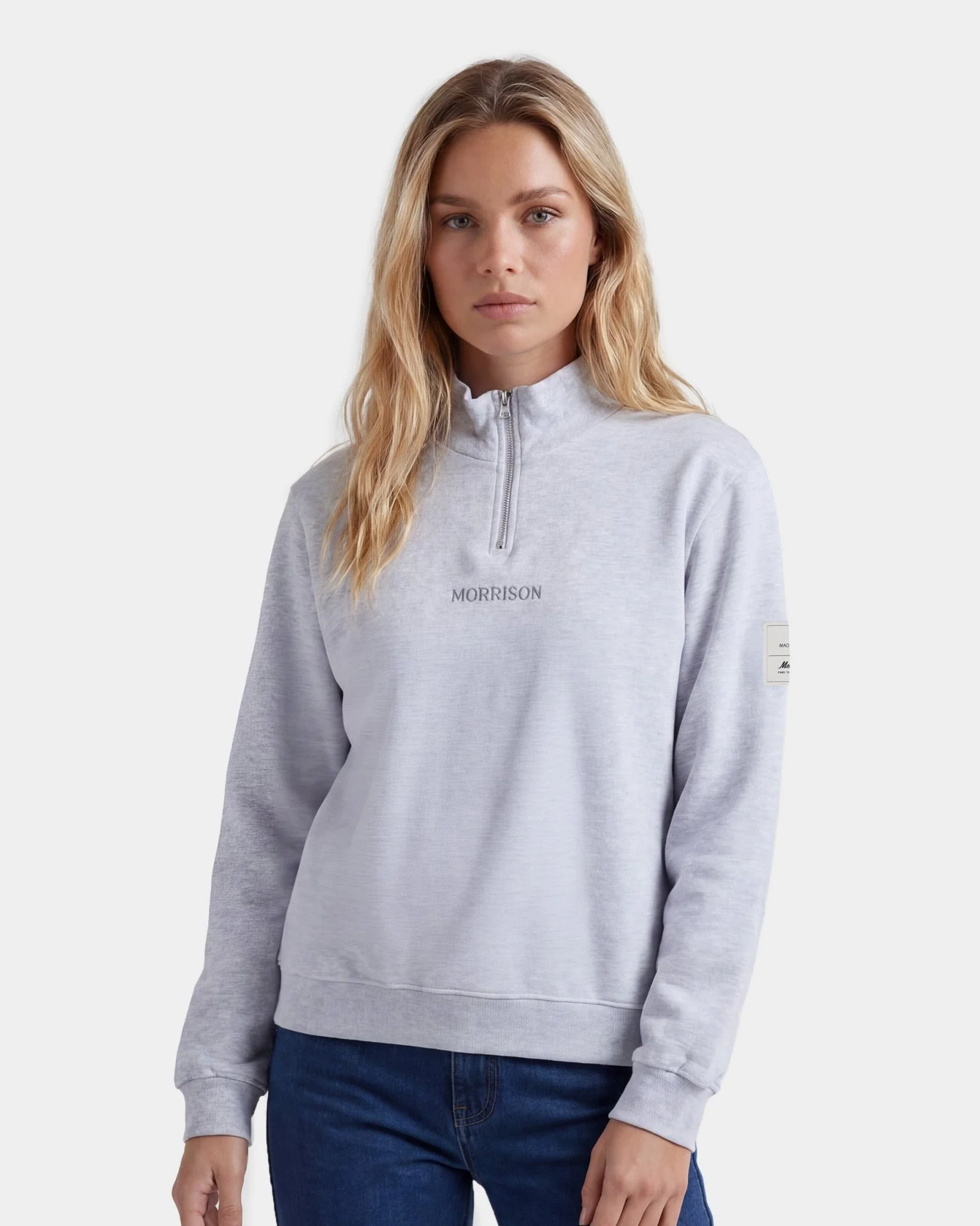 Half Zip Grey - Image 4