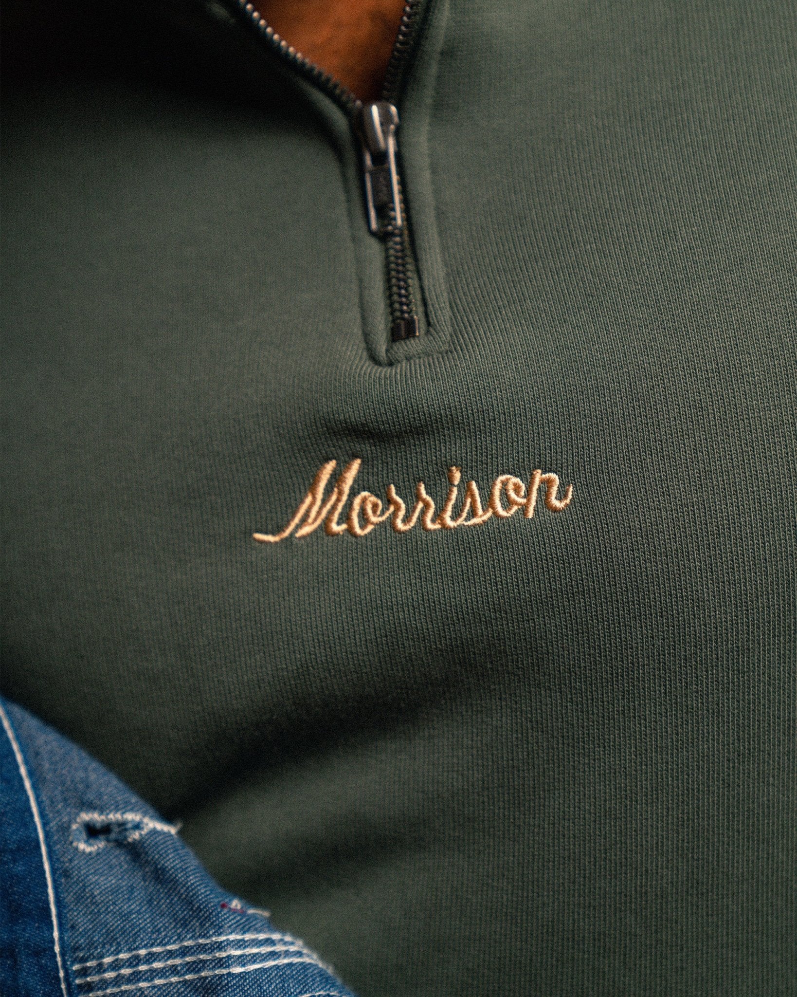 Khaki Half Zipper - Image 4