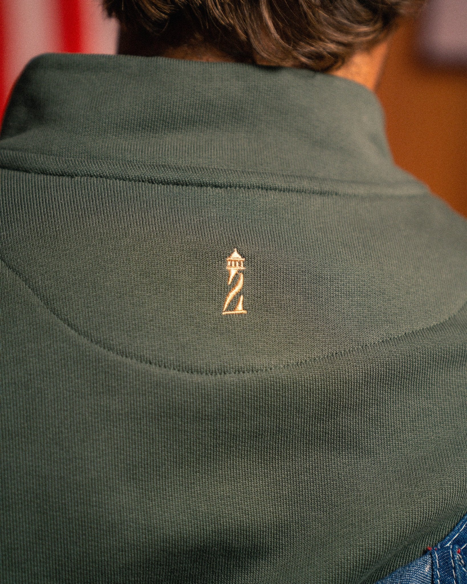 Khaki Half Zipper - Image 6