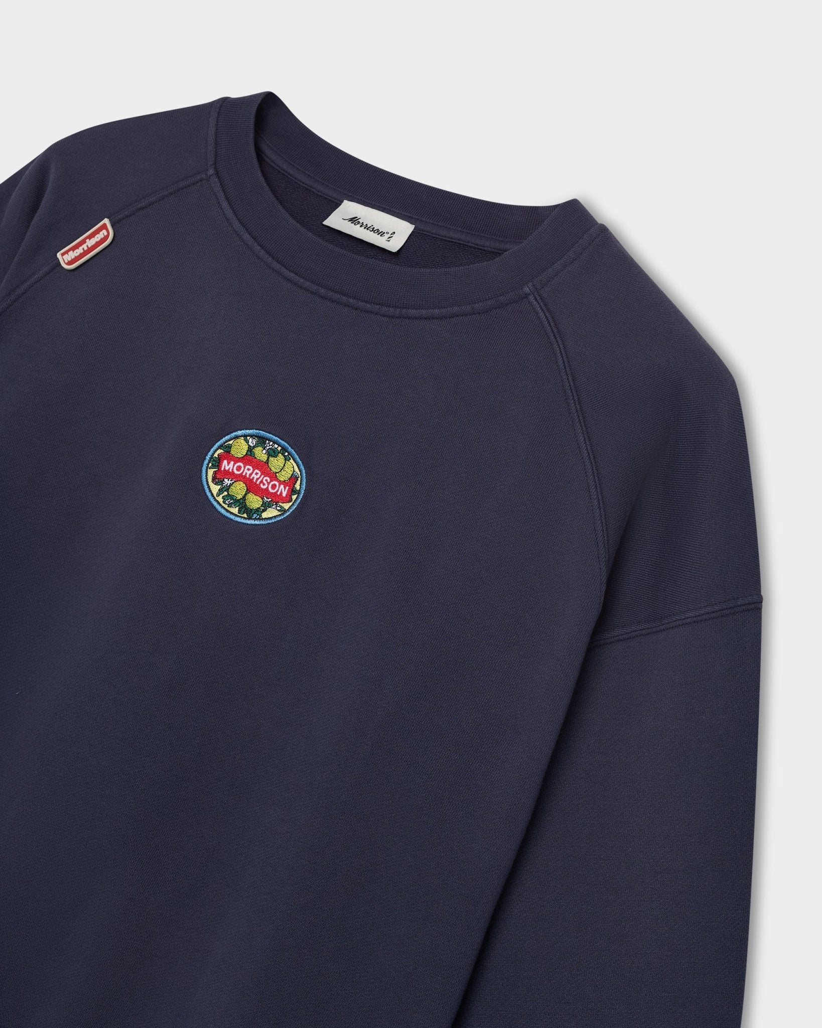 LEMON NAVY LOOSE SWEAT - Image 4