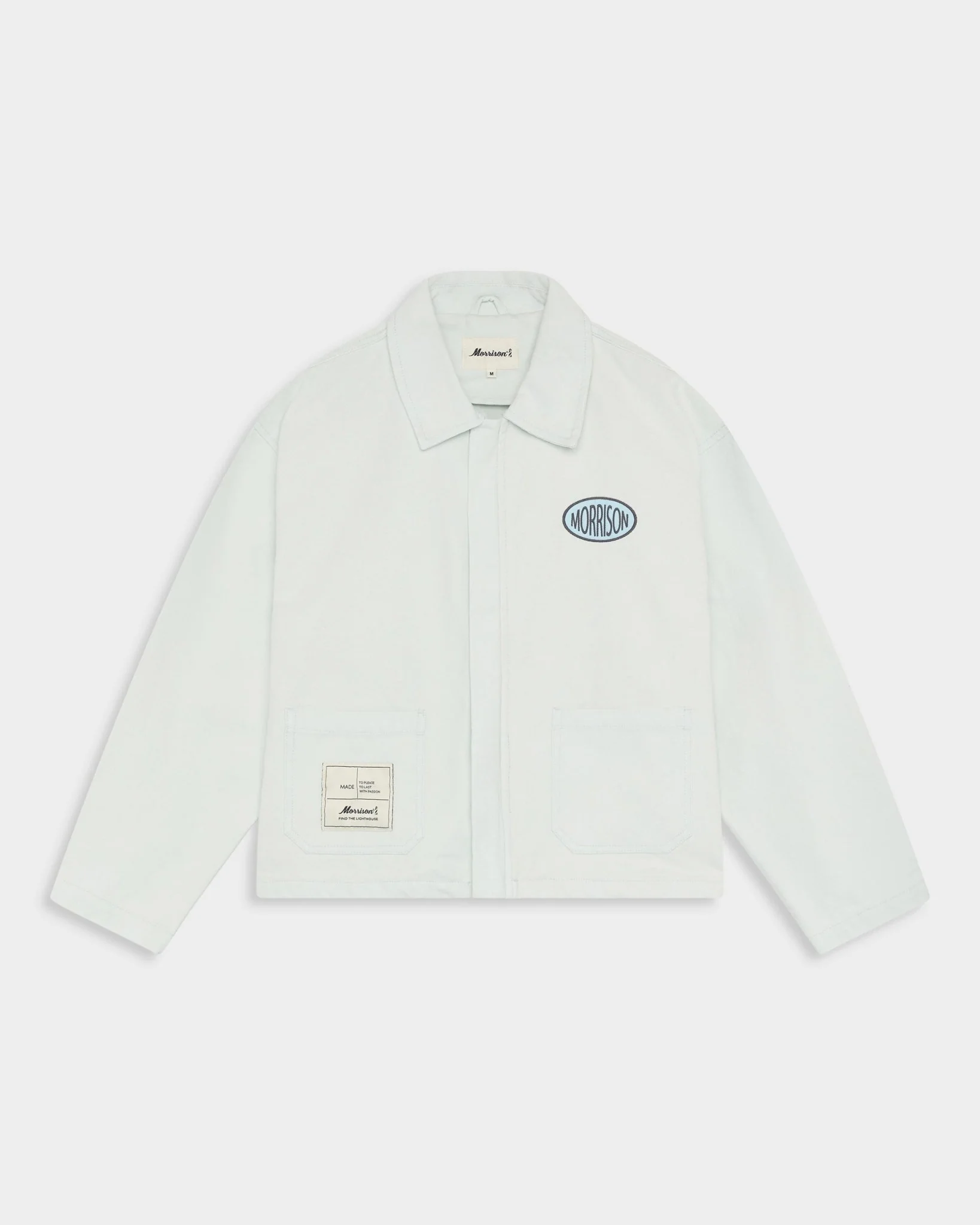 LIGHT BLUE WORKER JACKET