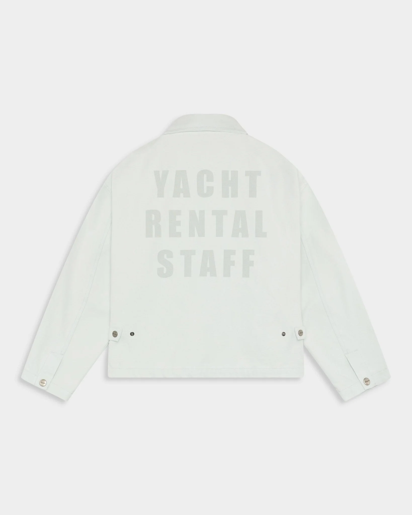 LIGHT BLUE WORKER JACKET - Image 3