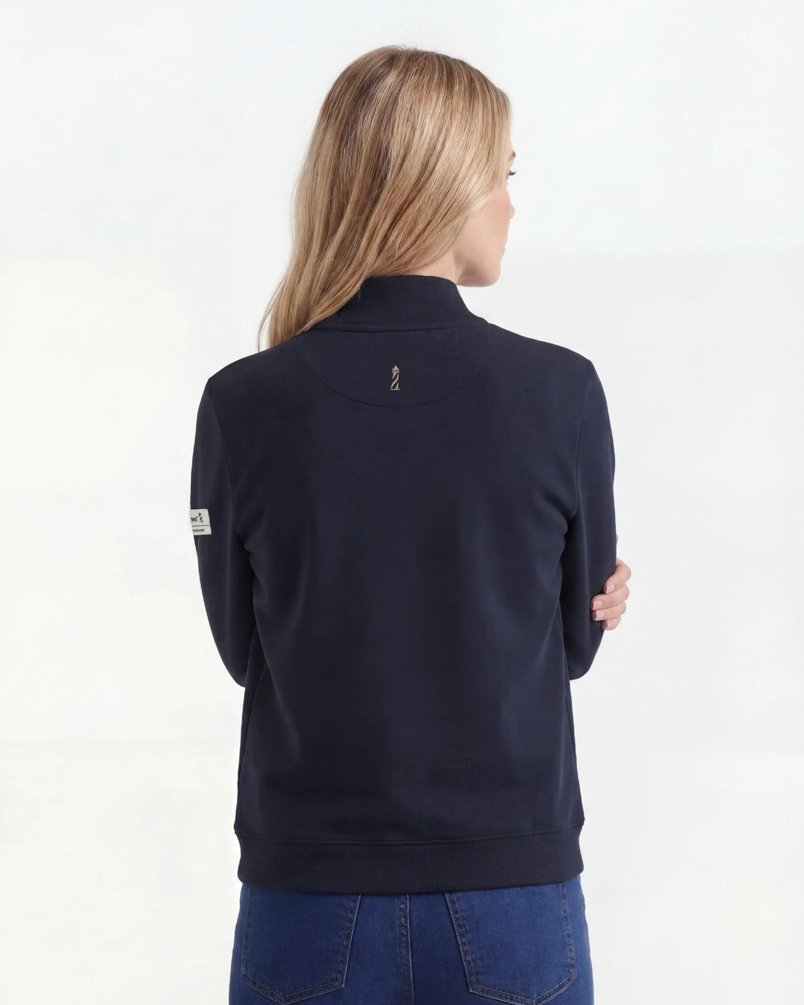 Navy Half Zipper - Image 4
